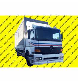 Mercedes 1828 Atego 2000 N860 4x2 Used Truck Curtain Box Truck For Sale in the UAE | Dubai | Sharjah | Abu Dhabi