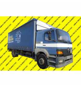 Mercedes 1828 Atego 2001 N671 4x2 Used Truck Curtain Box Truck For Sale in the UAE | Dubai | Sharjah | Abu Dhabi