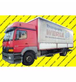 Mercedes 1828 Atego 2001 N771 4x2 Used Truck Curtain Box Truck For Sale in the UAE | Dubai | Sharjah | Abu Dhabi